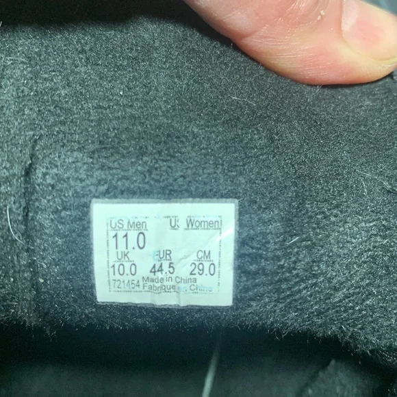 Men’s Vans Off The Wall, leather high top, size 11 - Picture 8 of 13